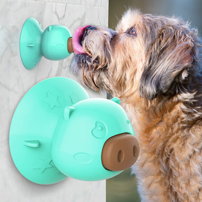 猫のイヌハッカのおもちゃの安全155gをきれいにするゴム製吸盤の軽食のLicker犬のギフトの歯