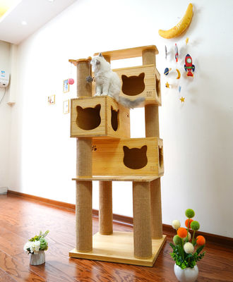 安全デラックスな猫の上昇の木タワー
