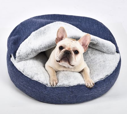 反心配犬は優れたPlush巣のSnugglerの洗濯できるスリップ最下ペット静まるベッドを非寝かせる