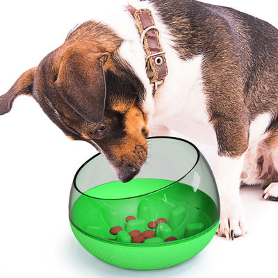 ペット遅いドッグ フードの訓練ボールのこぼれは遅い食べる犬ボール19*19*13.5cmを検査する
