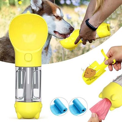 携帯用犬の飲むびん300MLの無駄袋のホールダー