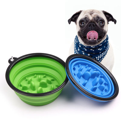 遅い供給大きい犬の折りたたみボール自由な折る犬水ボール4個のコップの35oz BPA