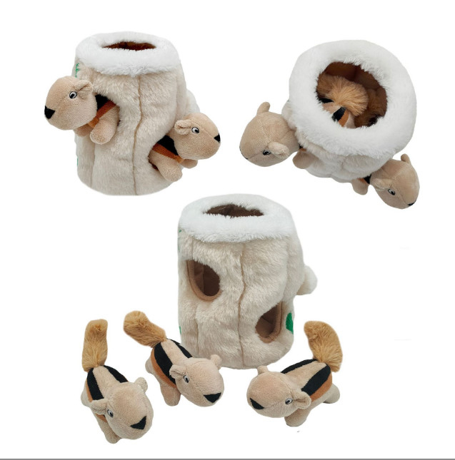 新しい設計ペット困惑のピカピカの柔らかいPlush咀嚼のかくれんぼ犬のおもちゃセット