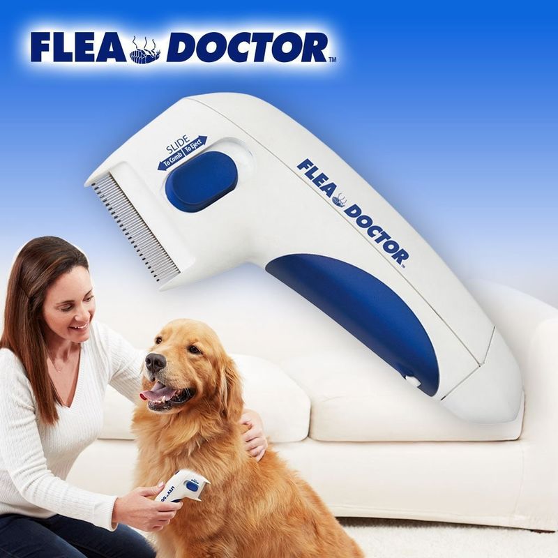 Hallupets犬ペット電気ノミの櫛の除去剤の電気ノミおよびカチカチの櫛