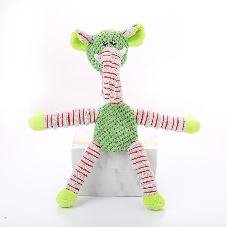 綿のPlushピカピカの犬は相互犬の咀嚼のおもちゃ、大きい歯の、中間小さいクリーニングのための詰められた子犬の咀嚼のおもちゃをもてあそぶ