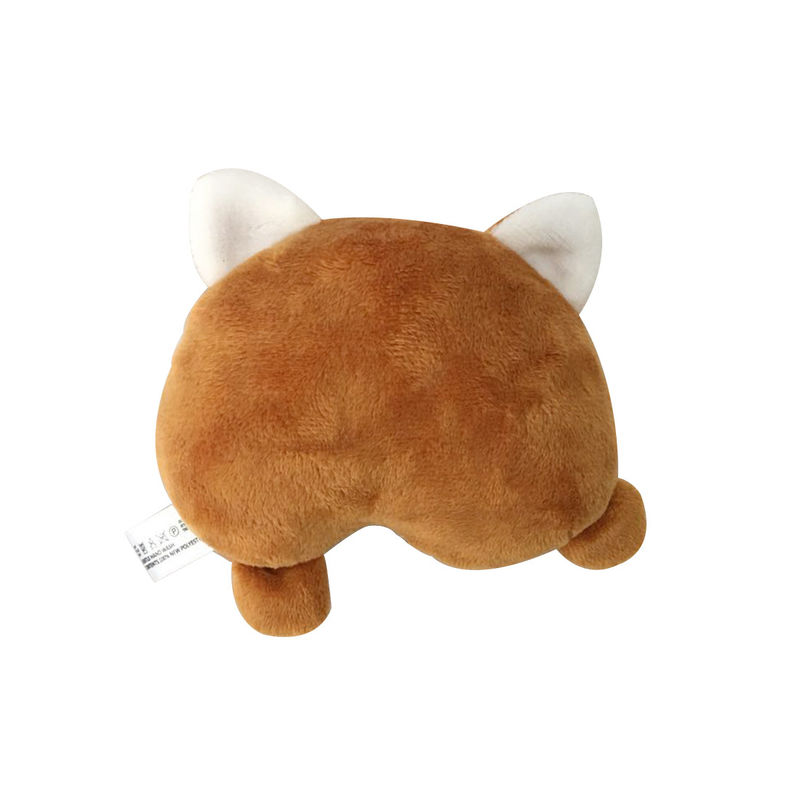 コーギーのバット形犬ペットは柔らかいPlush犬のピカピカのおもちゃ37gをもてあそぶ