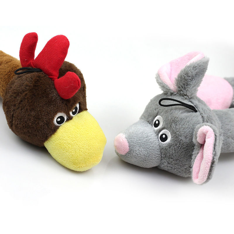 かみ傷の抵抗力がある動物は犬がピカピカの耐久の咀嚼のおもちゃをもてあそぶPlushおかしい猫を形づける