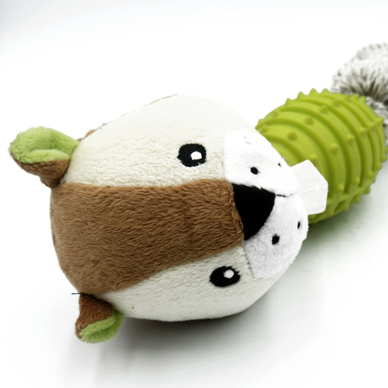 健康なTPRおよび強いPlush犬はplush咀嚼のおもちゃをきれいにする70g歯をもてあそぶ