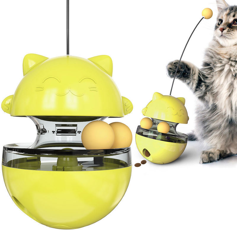 420g食糧リーカー猫ペットは相互猫のTeaseの細い棒の子ネコのRolyの多おもちゃをもてあそぶ