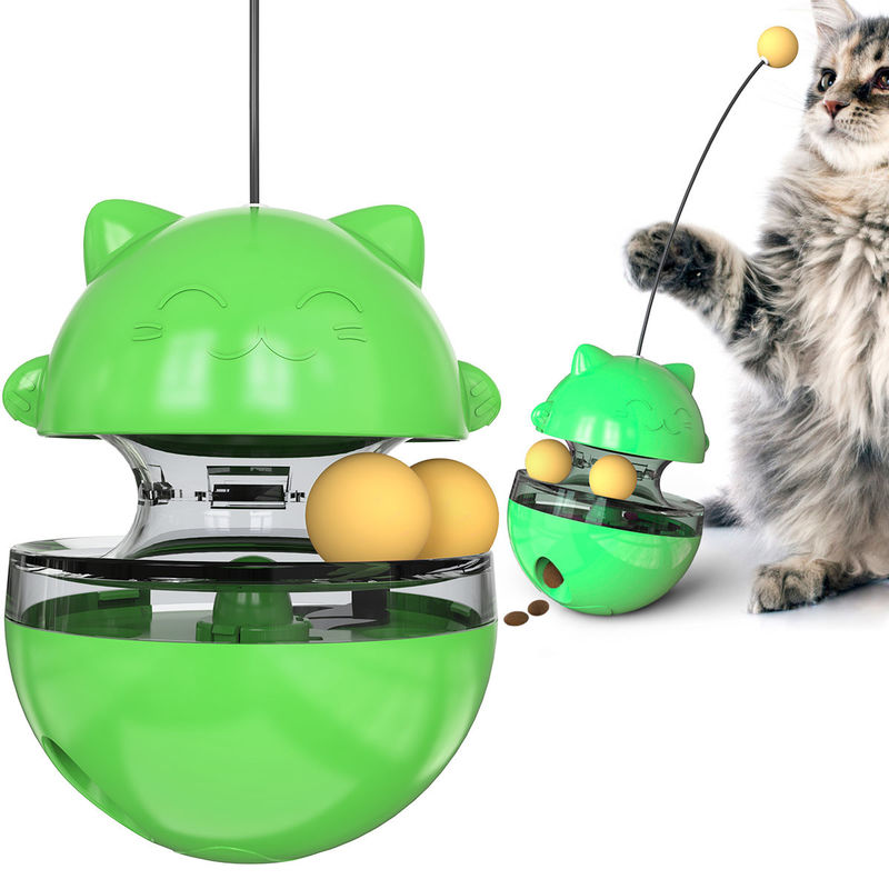 420g食糧リーカー猫ペットは相互猫のTeaseの細い棒の子ネコのRolyの多おもちゃをもてあそぶ