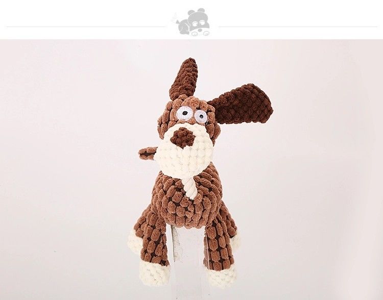 退屈丈夫なPlush犬のおもちゃを減らしている小さい中間の大きい犬のための咀嚼犬ペットおもちゃ