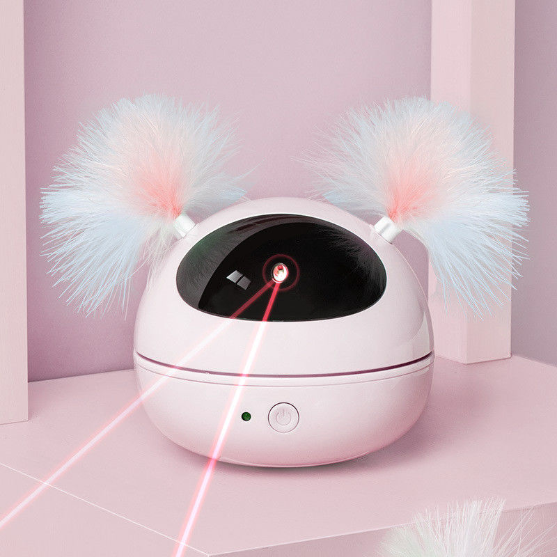 自動猫レーザーは屋内猫任意回転スマートなオン/オフ ロボティック電子猫の業績のための相互子ネコのおもちゃをもてあそぶ