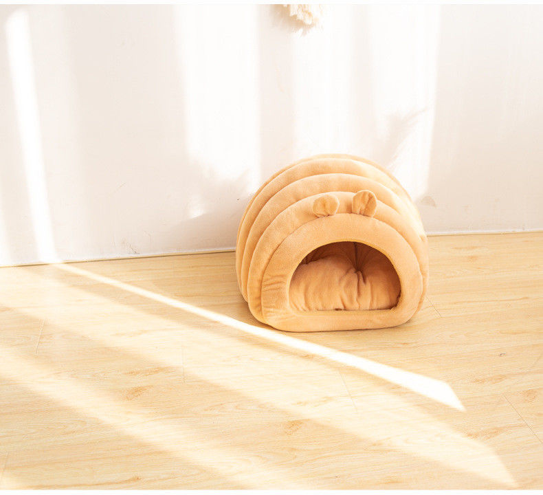 半封鎖快適なペット ベッドの猫のための穏やかな睡眠のマットのRemoveableカバー巣