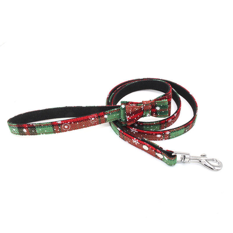 熱い販売の普及したクリスマスのちょうネクタイの馬具ロープ犬の鎖つばセット