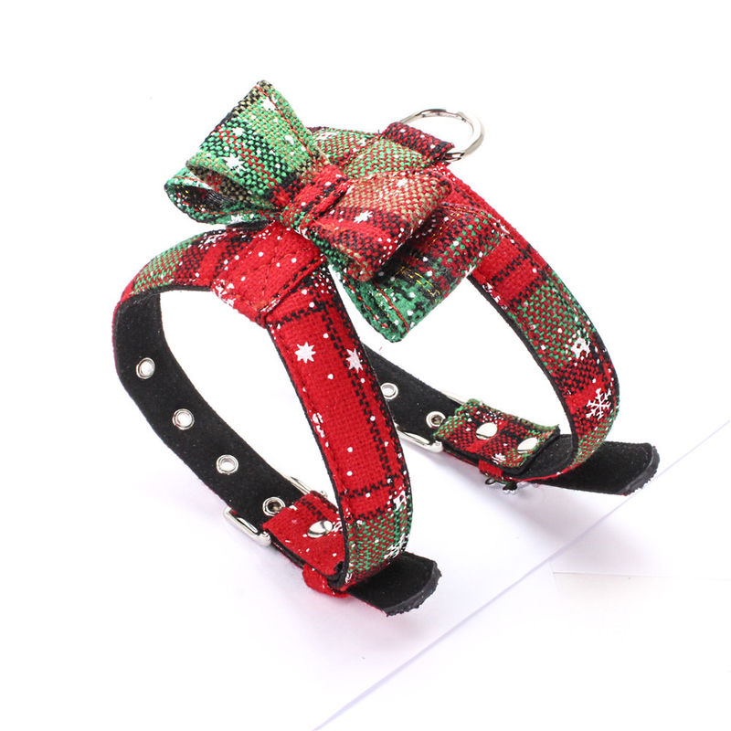 熱い販売の普及したクリスマスのちょうネクタイの馬具ロープ犬の鎖つばセット