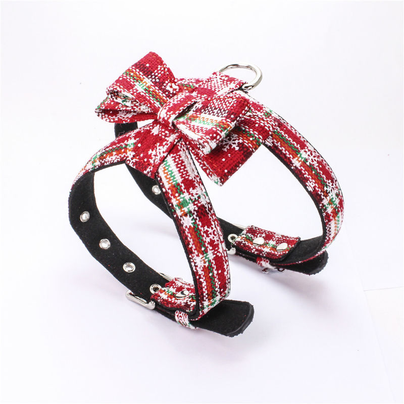 熱い販売の普及したクリスマスのちょうネクタイの馬具ロープ犬の鎖つばセット