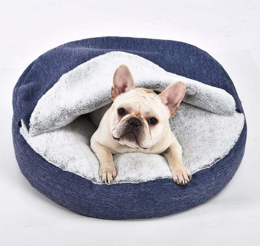 反心配犬は優れたPlush巣のSnugglerの洗濯できるスリップ最下ペット静まるベッドを非寝かせる