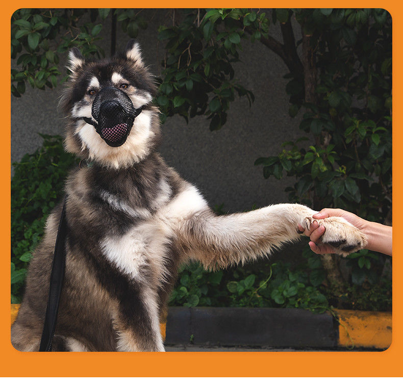 反misfeeding耐久財の調節可能な良質の通気性の犬は快適な犬の口カバーに口輪をかける