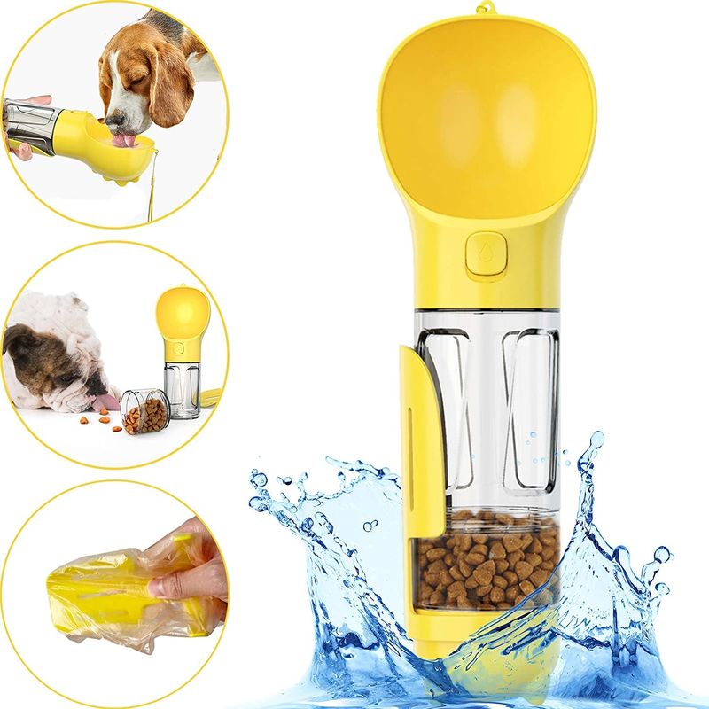 食品容器及び船尾のシャベルが付いている1つの犬の水差しに付き300ml取り外し可能な2つ