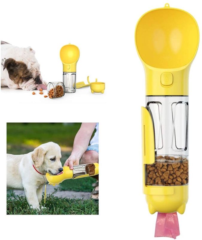食品容器及び船尾のシャベルが付いている1つの犬の水差しに付き300ml取り外し可能な2つ