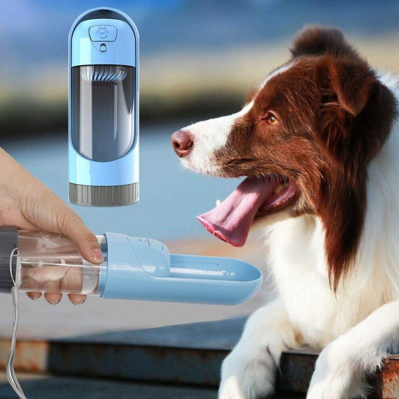 300ml OurdoorのABS折り畳み式犬の水差し