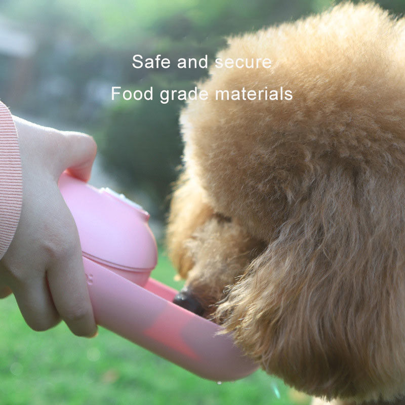 300ml 10のOzカバー落下証拠の噴水の滑走の小さい携帯用旅行犬の水差し